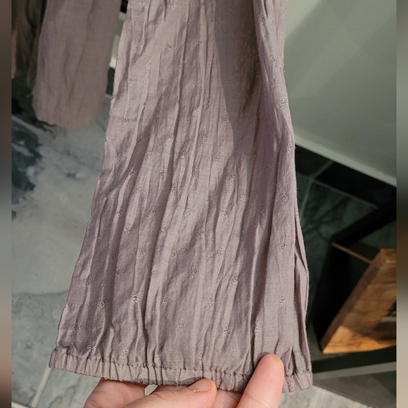 Cream Boho long sleeve embroidered dress - Picture 6 of 8